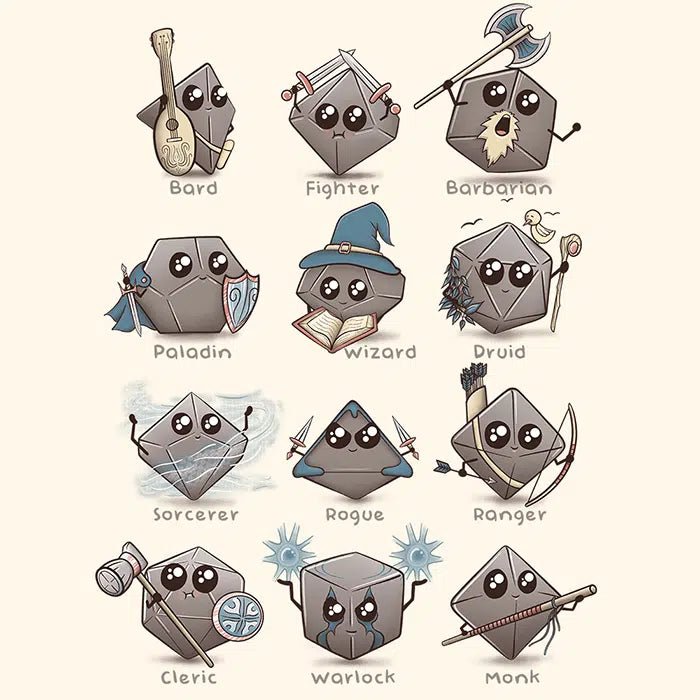 Cute (Kawaii) Dice - GlassStaff