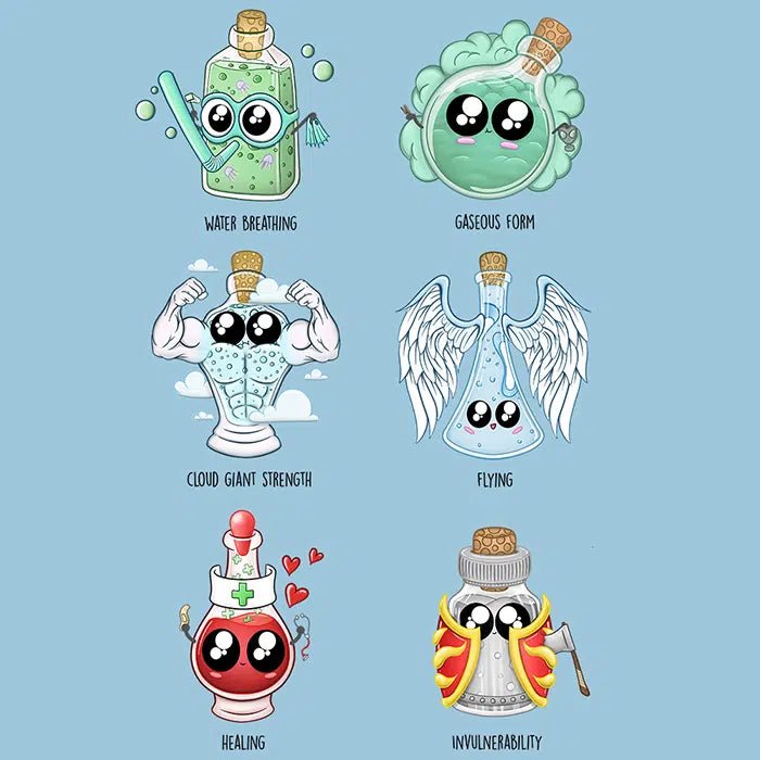 Cute (Kawaii) Potions - GlassStaff
