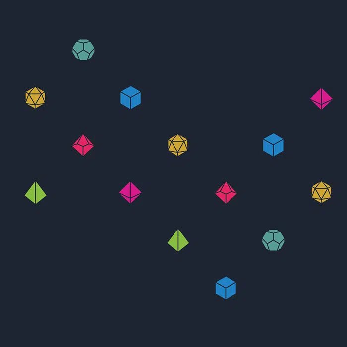 Dice Wave, illustrazione a tema GdR