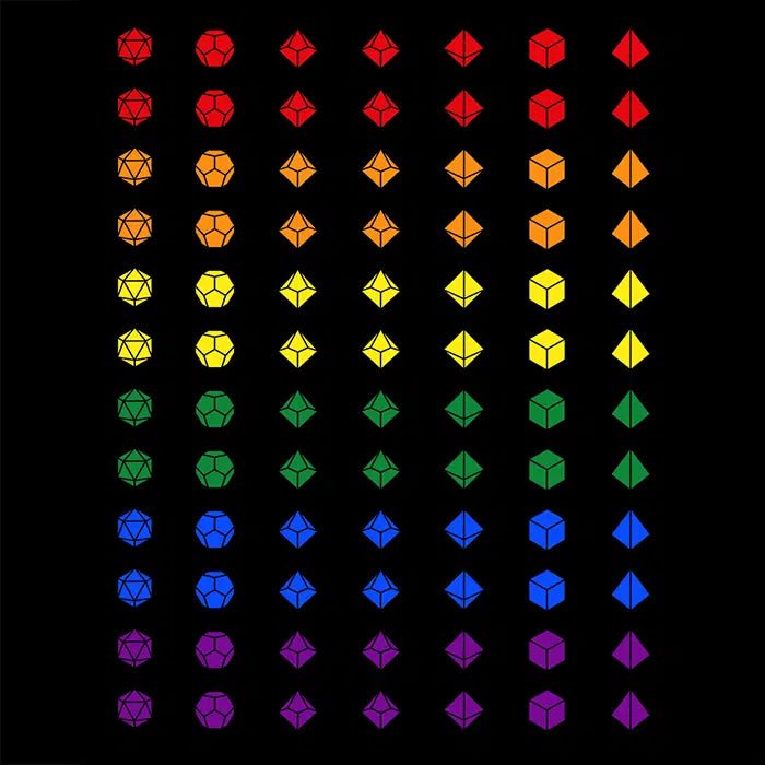 Pride Dice - GlassStaff