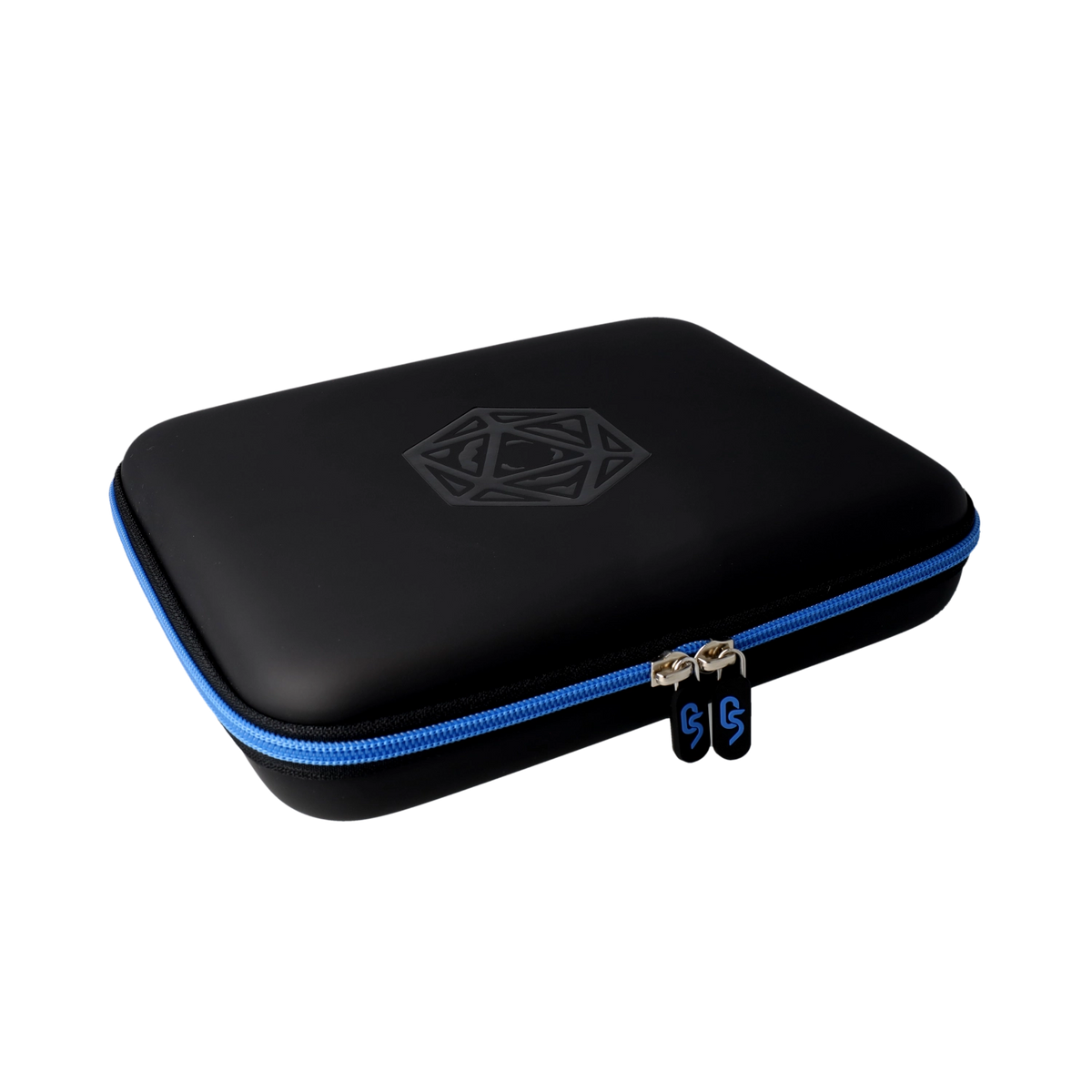 Arcanum Luxury Dice Case - Blue - GlassStaff