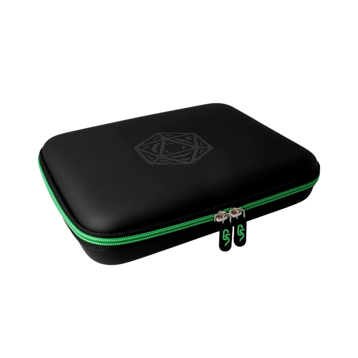 Arcanum Luxury Dice Case - Green - GlassStaff