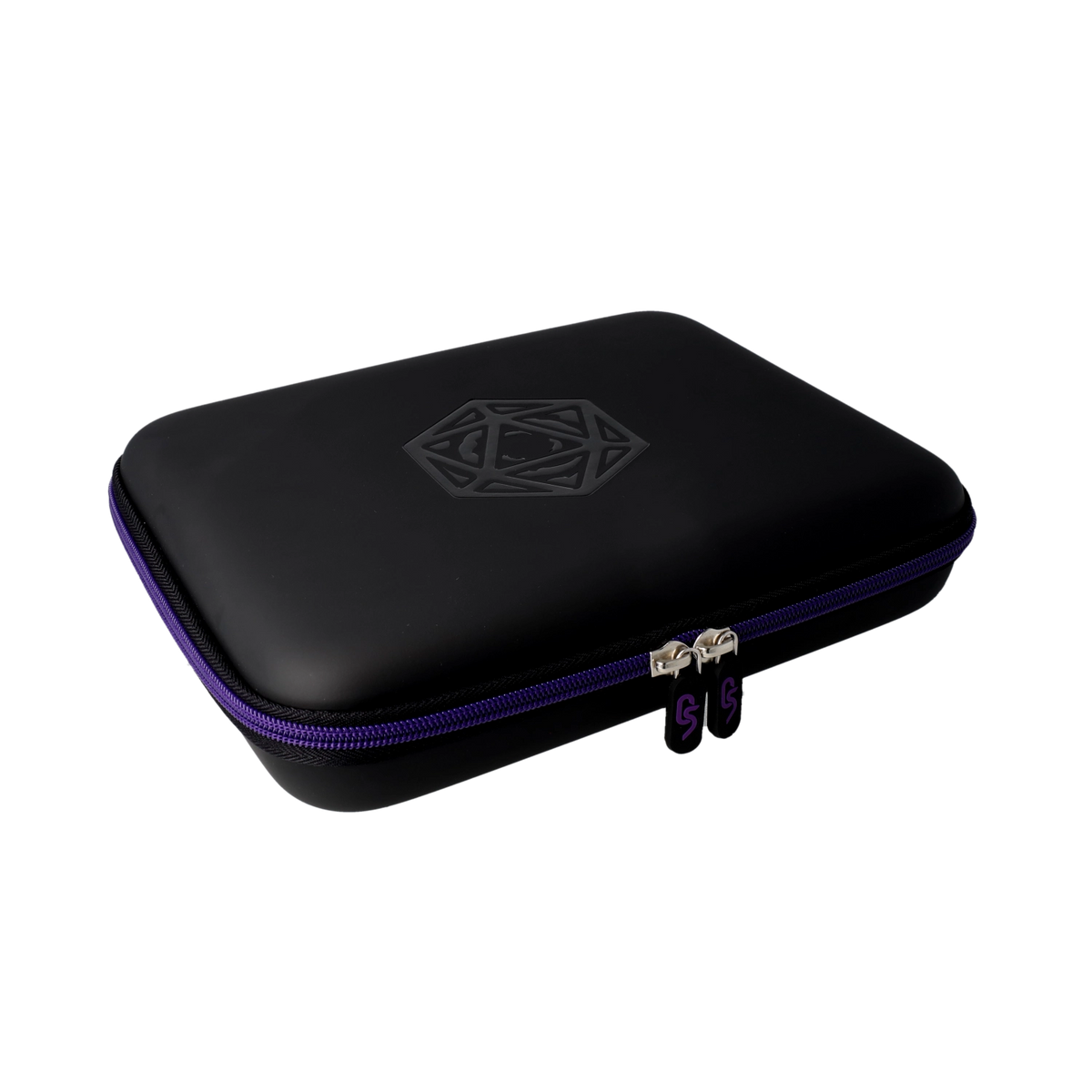 Arcanum Luxury Dice Case - Purple - GlassStaff