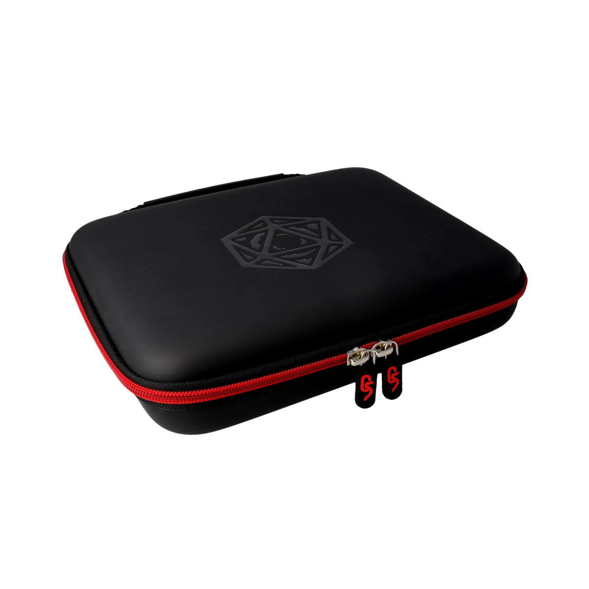 Arcanum Luxury Dice Case - Red - GlassStaff
