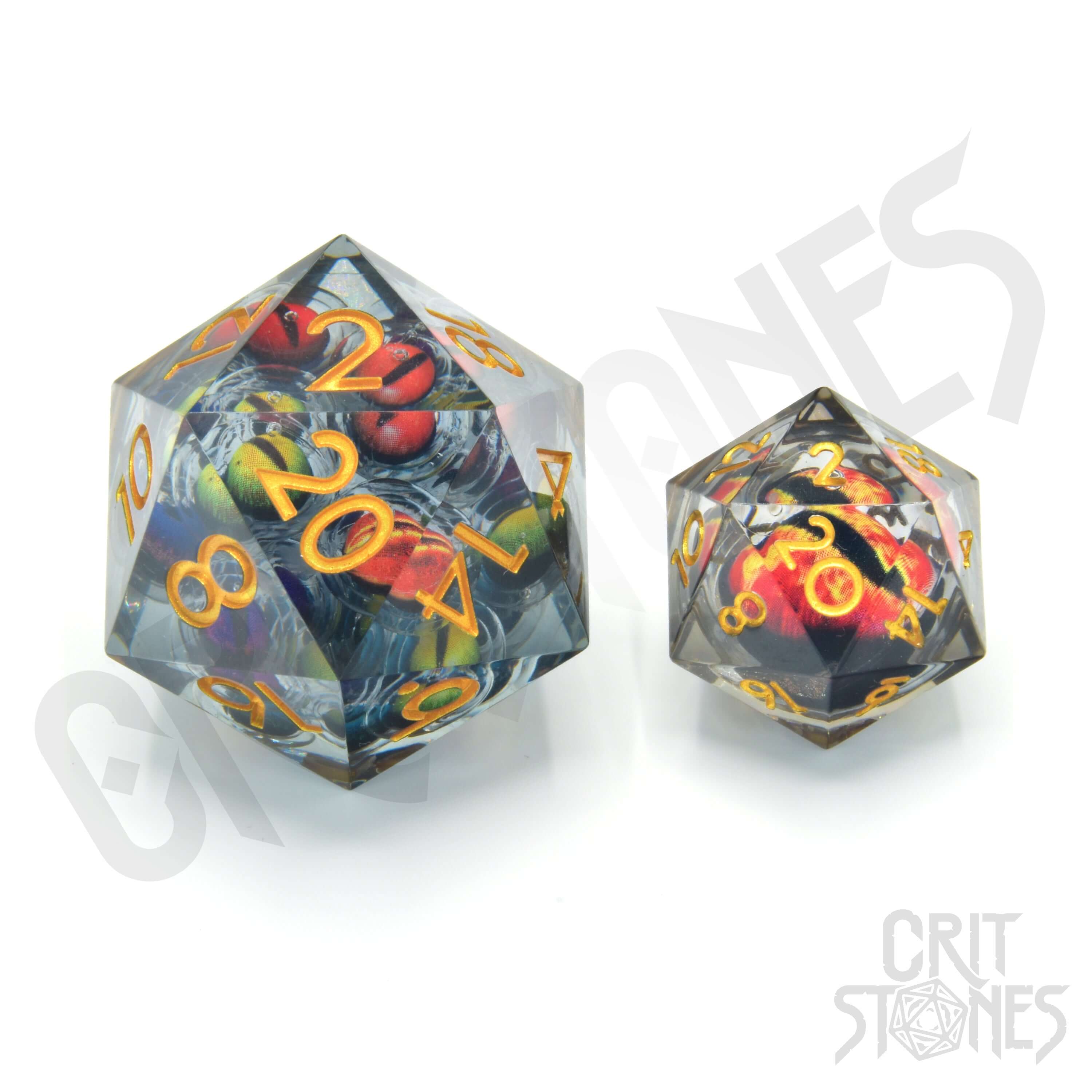 Beholden 33mm Floating Eyes D20