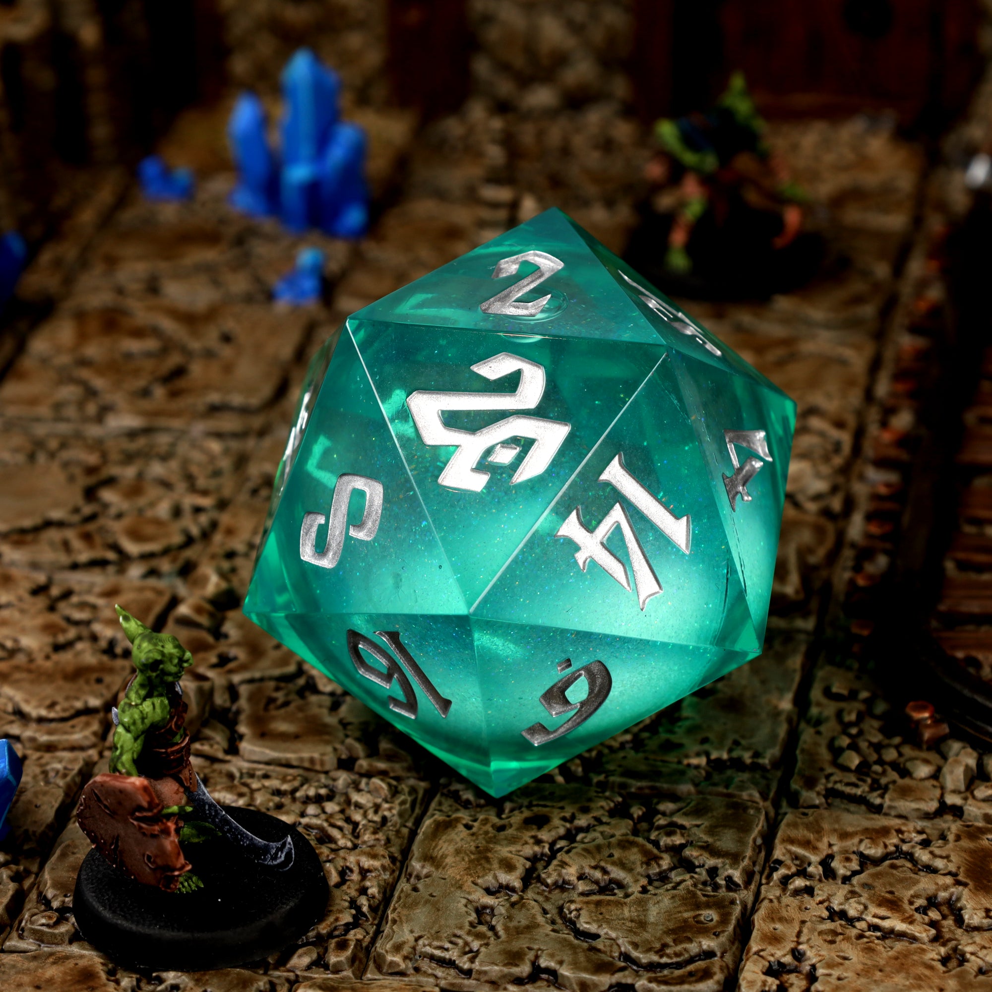 Ocean Orb 50mm Liquid Core D20 in scene