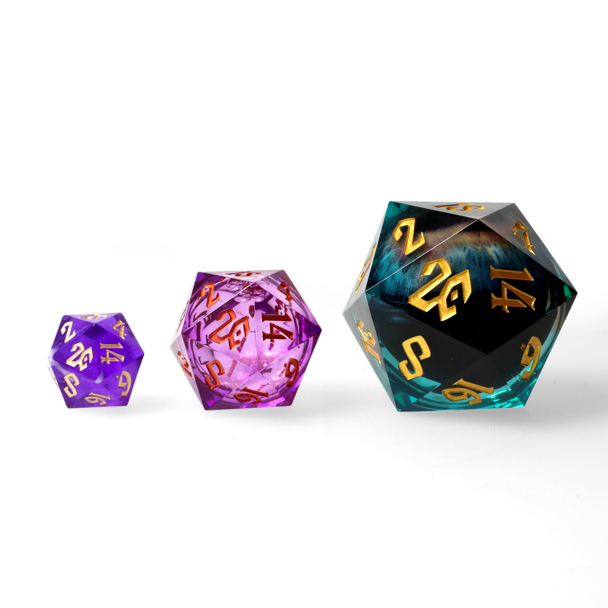 Eye of the Oracle 50mm Liquid Core D20 view 3
