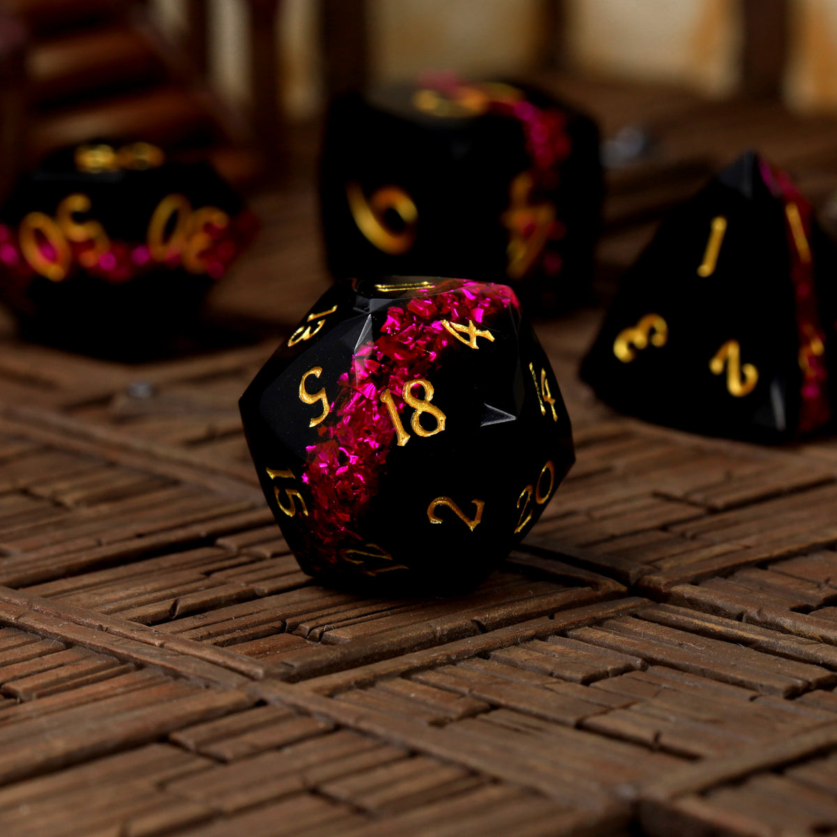 Wraith's Wake : set de dés JDR en résine