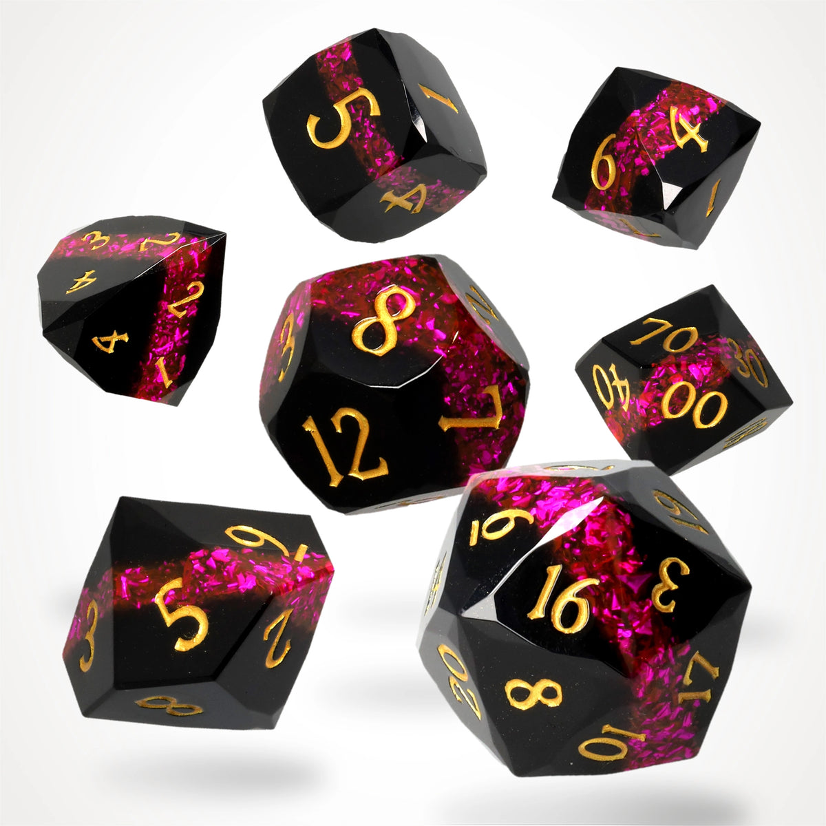 Wraith's Wake : set de dés JDR en résine