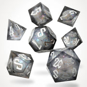 Nebula Night Liquid Core RPG Dice Set