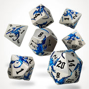 Tempestwyrm Metal RPG Dice Set