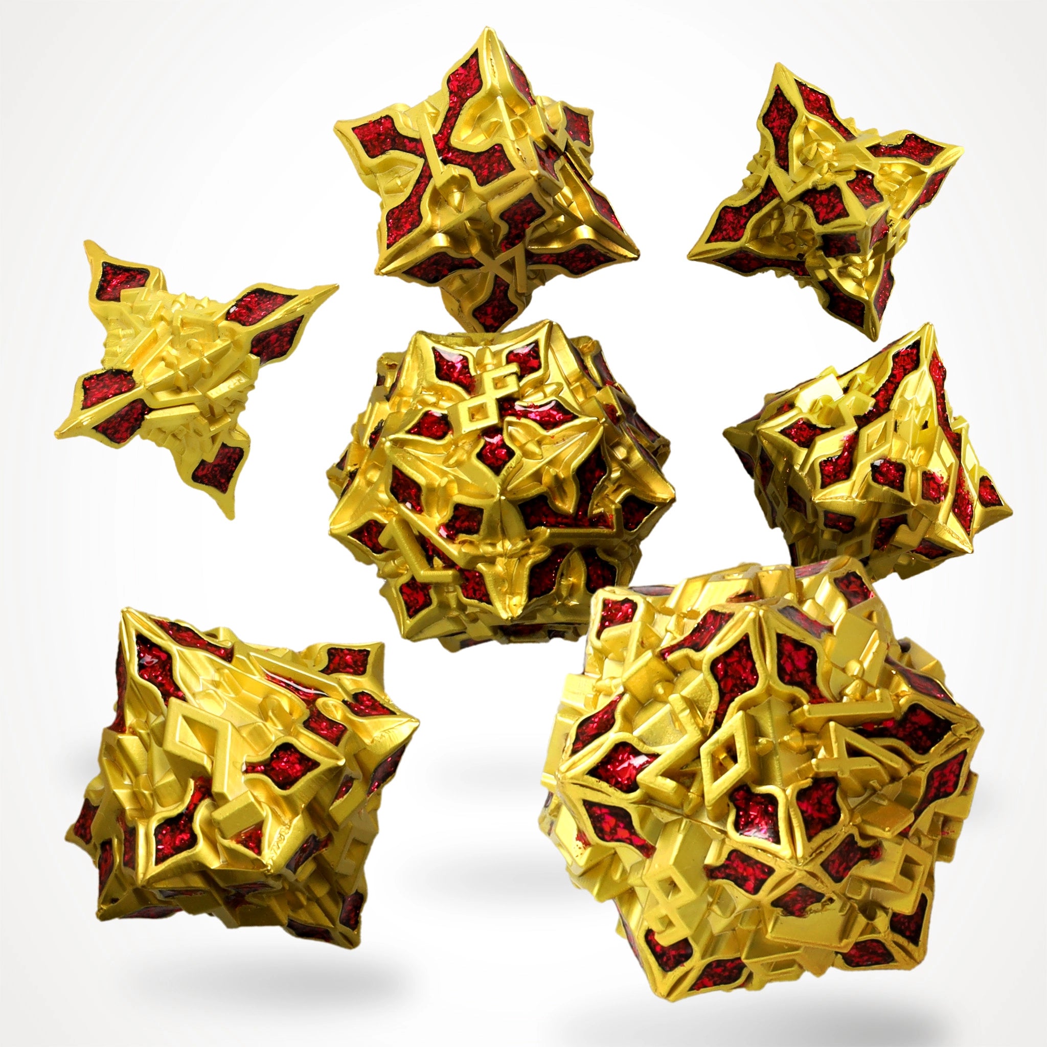Royal Alloy Metal RPG Dice Set