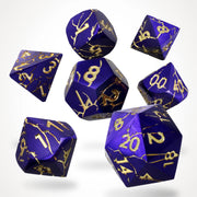 Fatewritten Metal RPG Dice Set