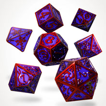Runeflare Metal RPG Dice Set