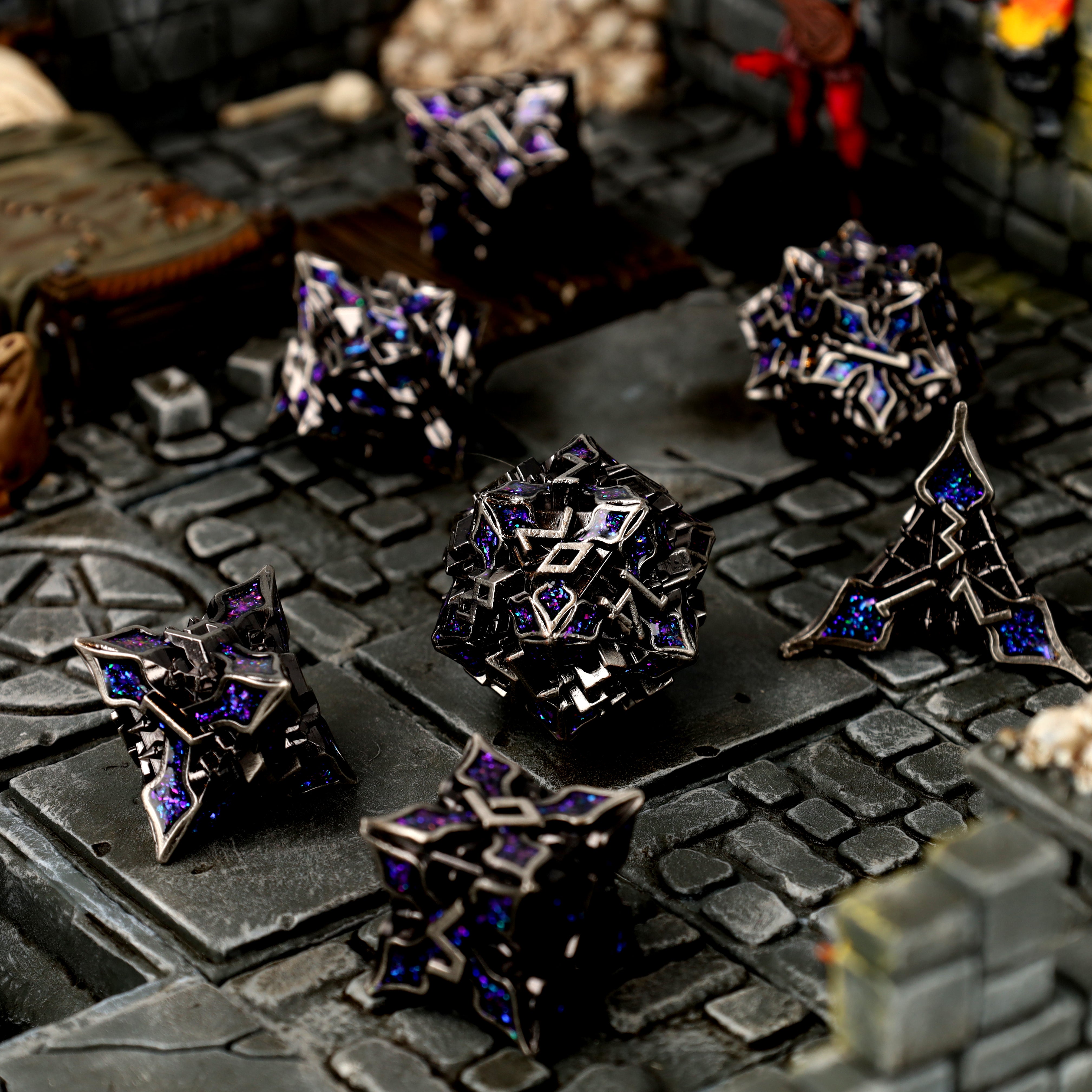 Arcane Alloy Metal RPG Dice Set