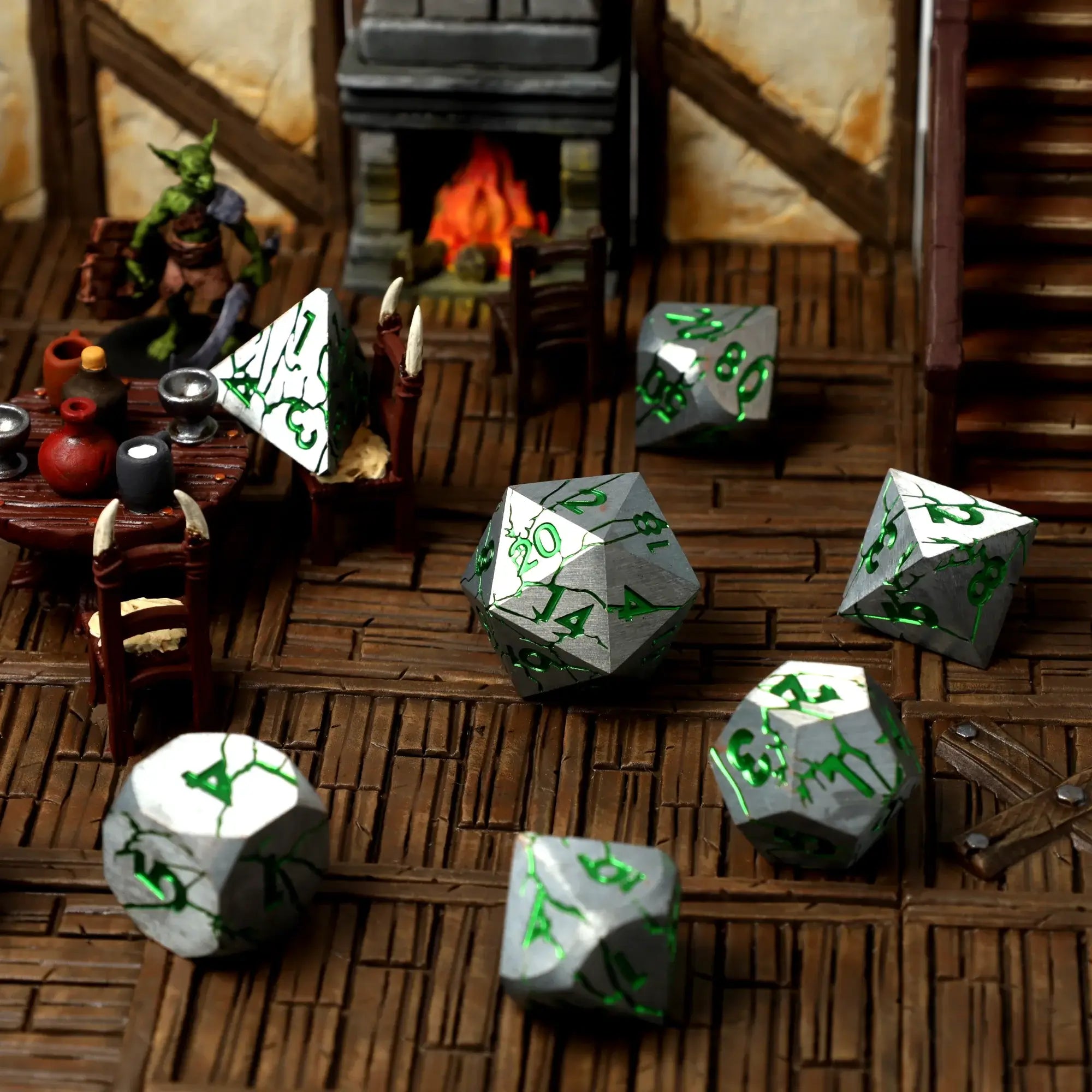 The Core Awakens Metal RPG Dice Set