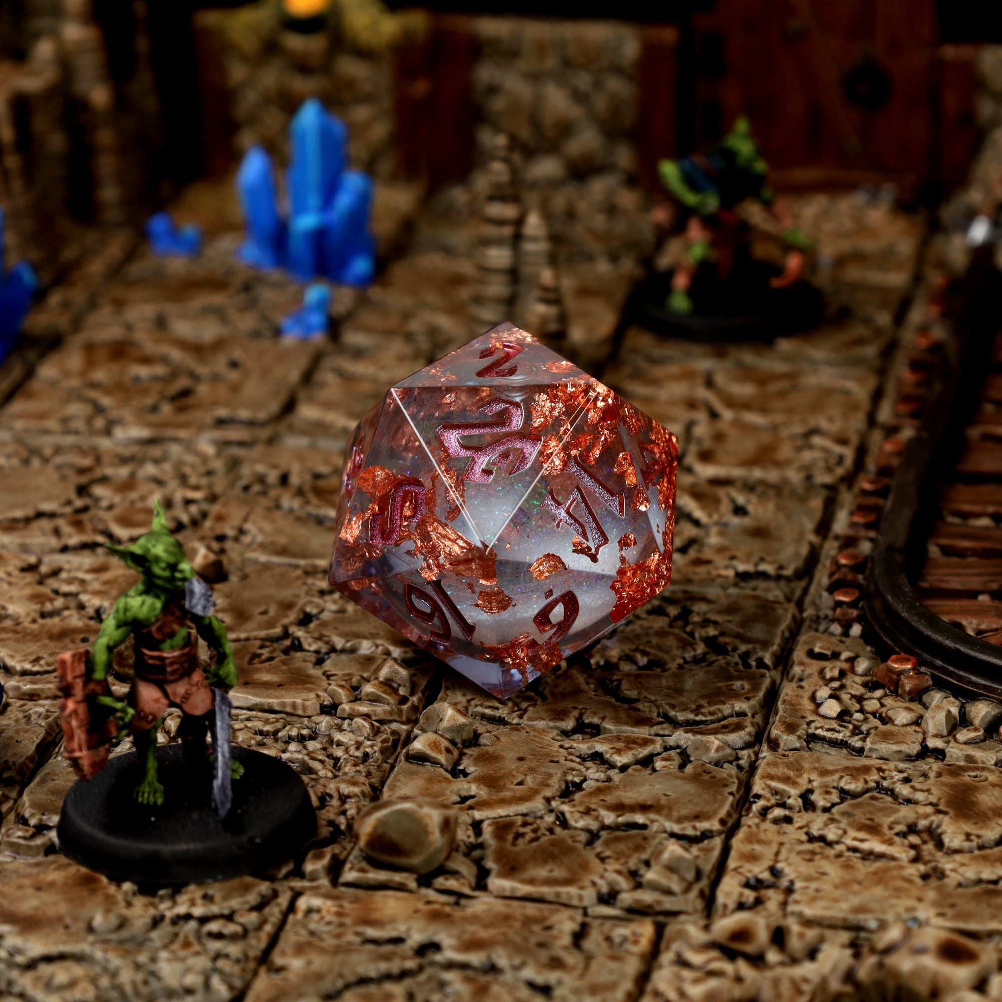 Seraphic Reverie 33mm Liquid Core D20 in scene