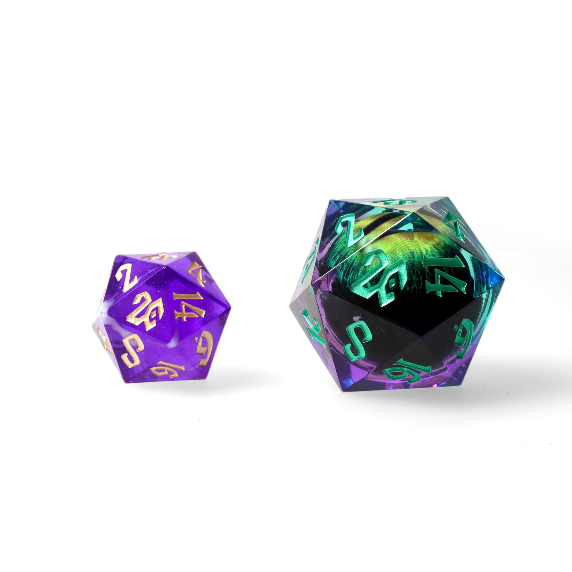 Forest Dragon's Gaze 33mm Floating Eye D20 view 2