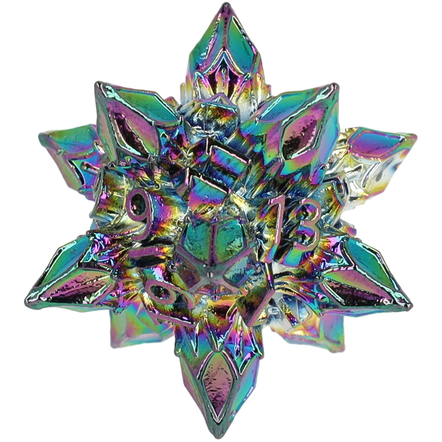 Chaotic Bane metalen RPG dobbelstenen