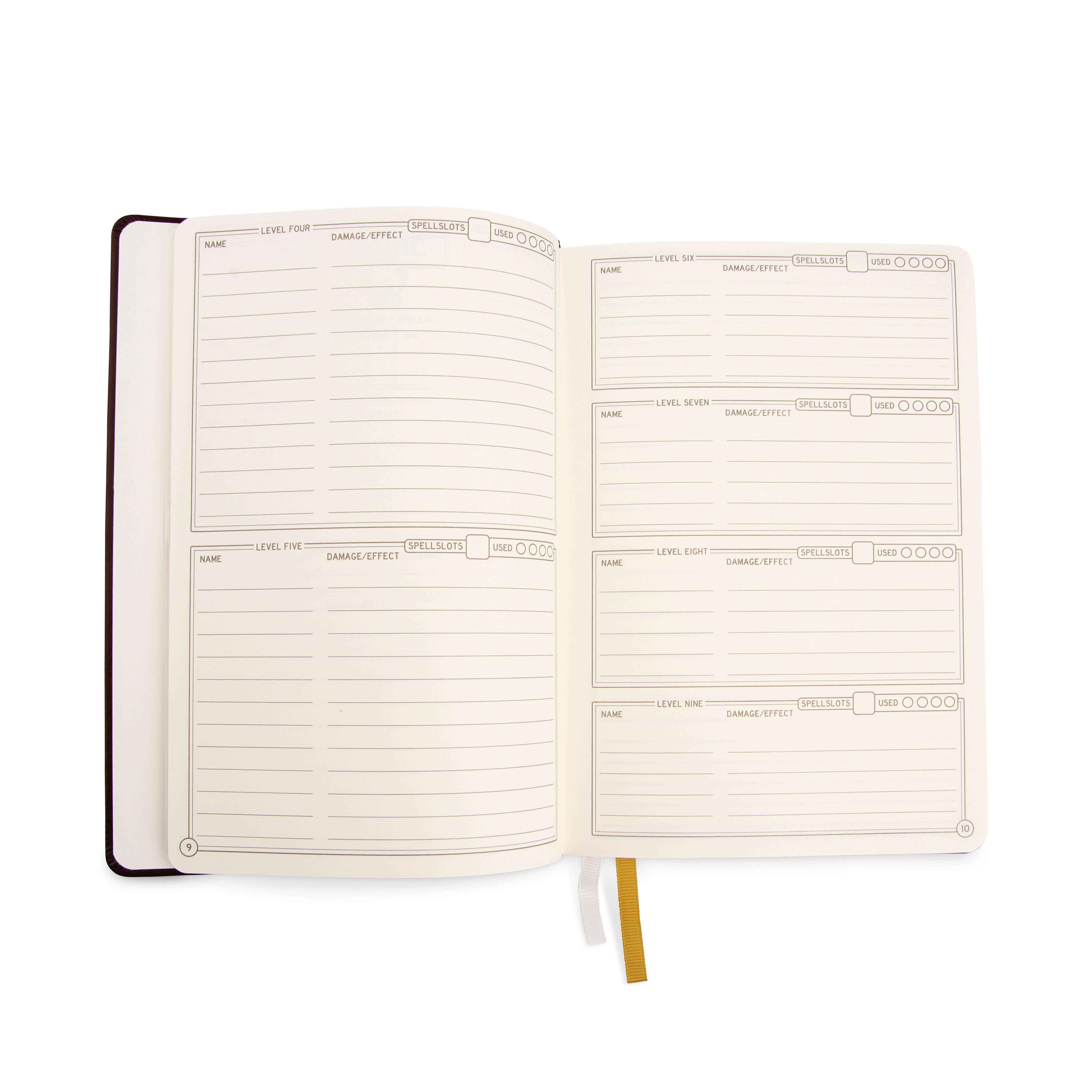 DnD 5e Player Journal - Ultimate character sheet journal for Fifth edition - Glassstaff