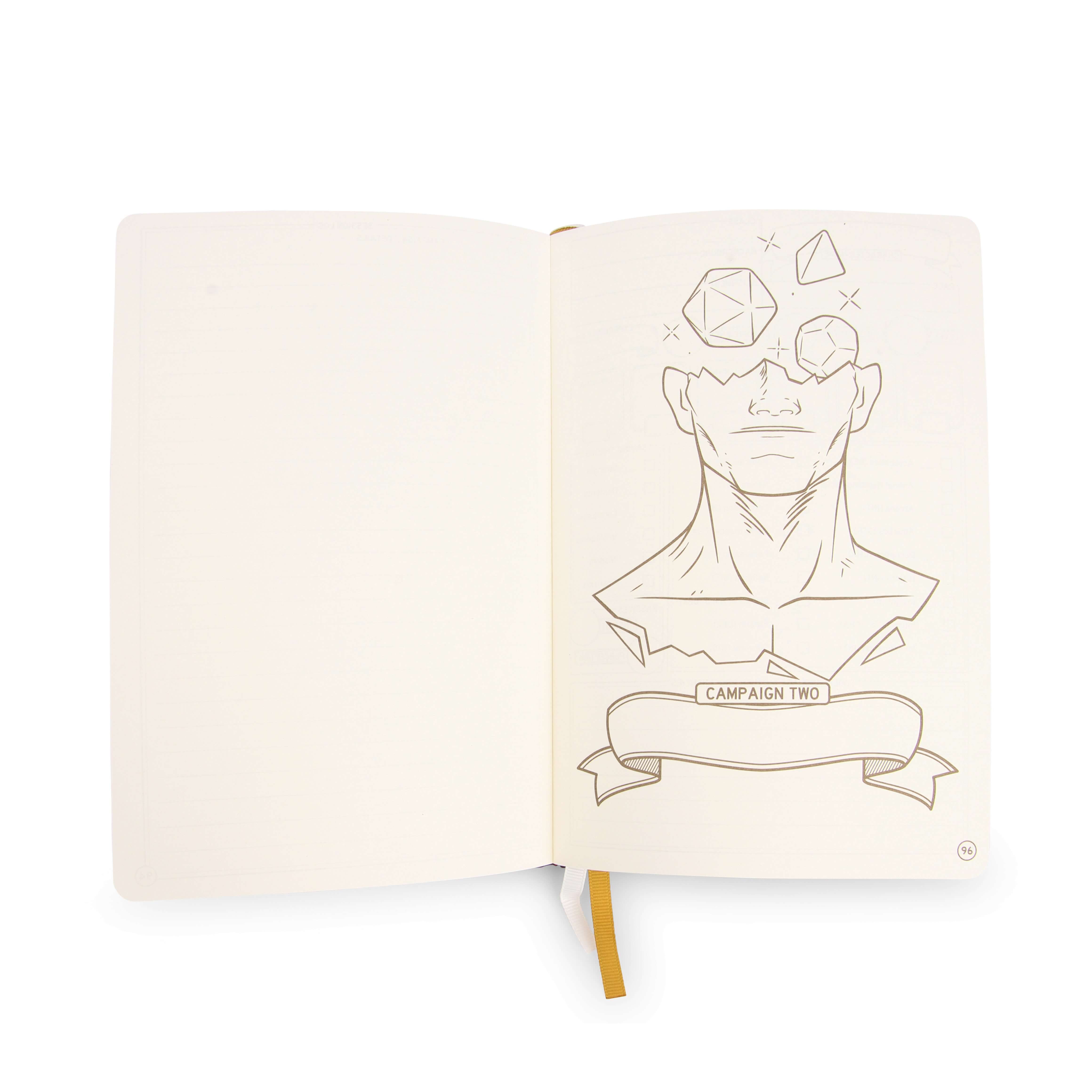 DnD 5e Player Journal - Ultimate character sheet journal for Fifth edition - Glassstaff