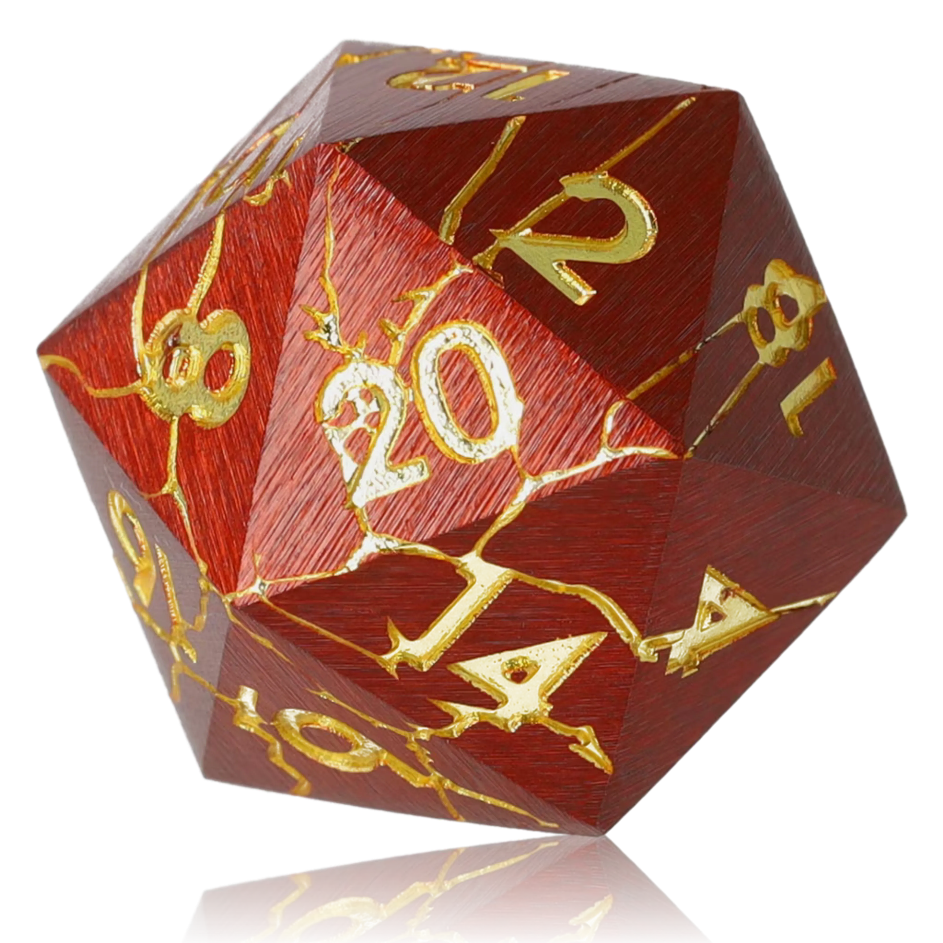 Mercury Fang Metal RPG Dice Set