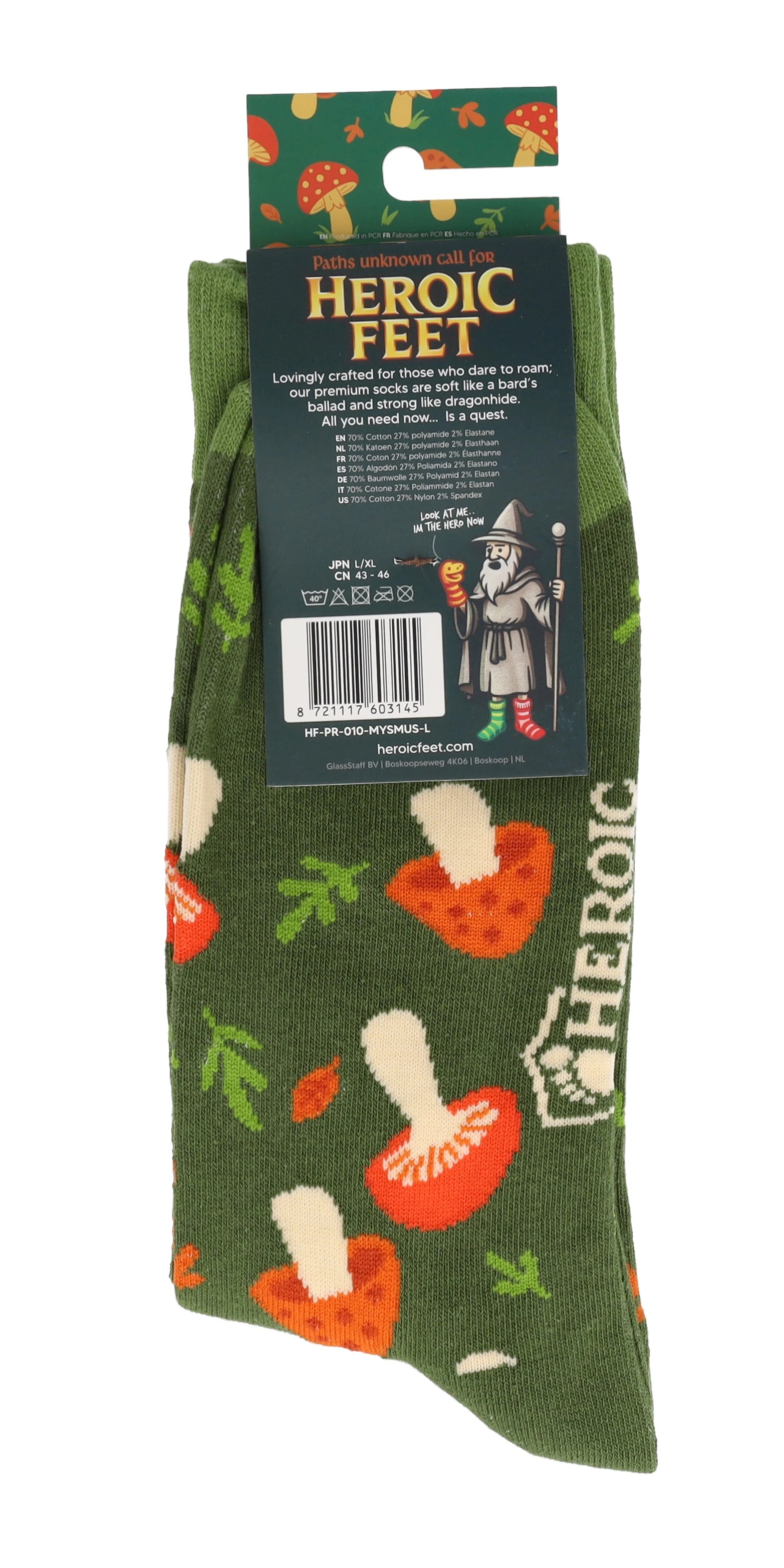Mystic Mushrooms Socks