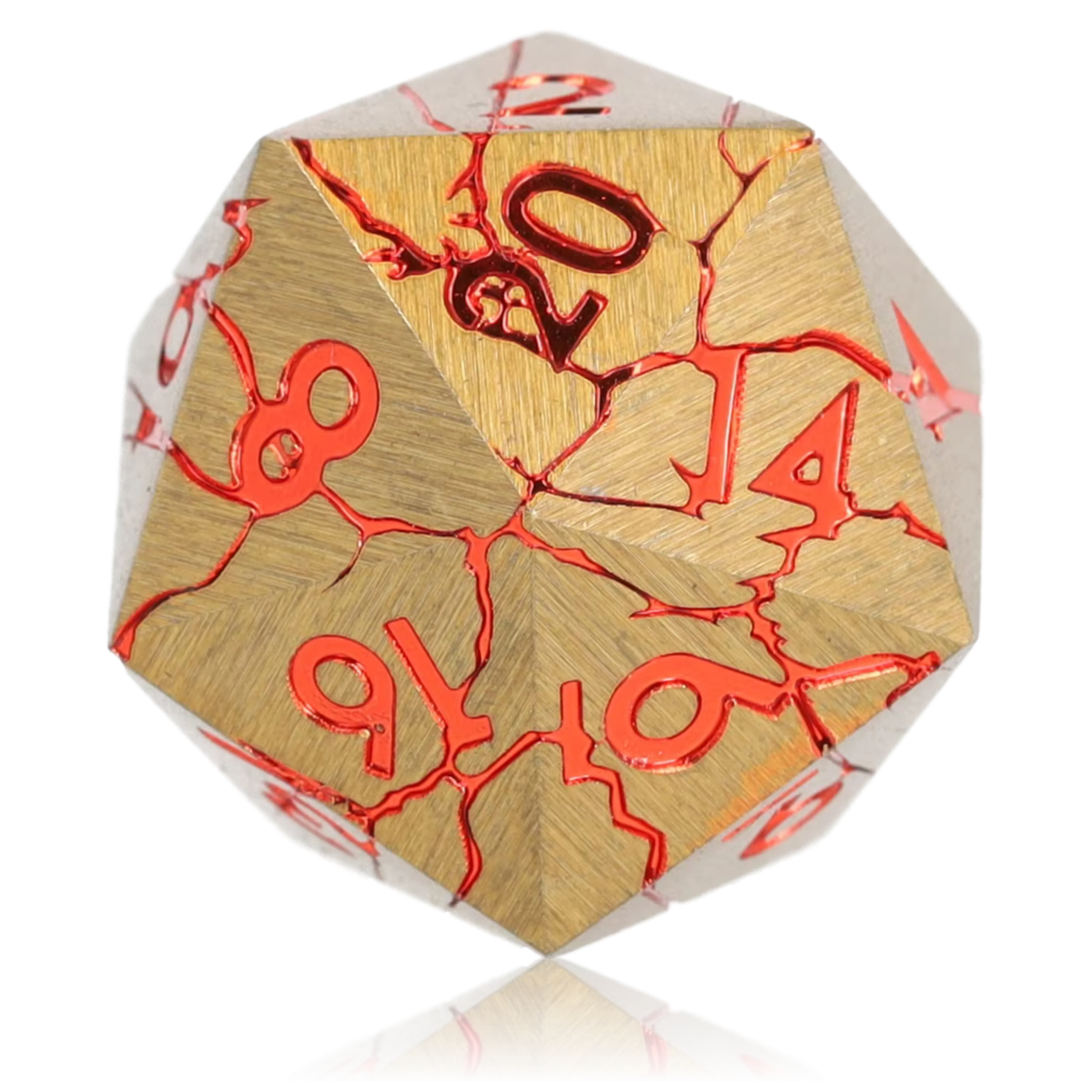 Rage Within Metal RPG Dice Set