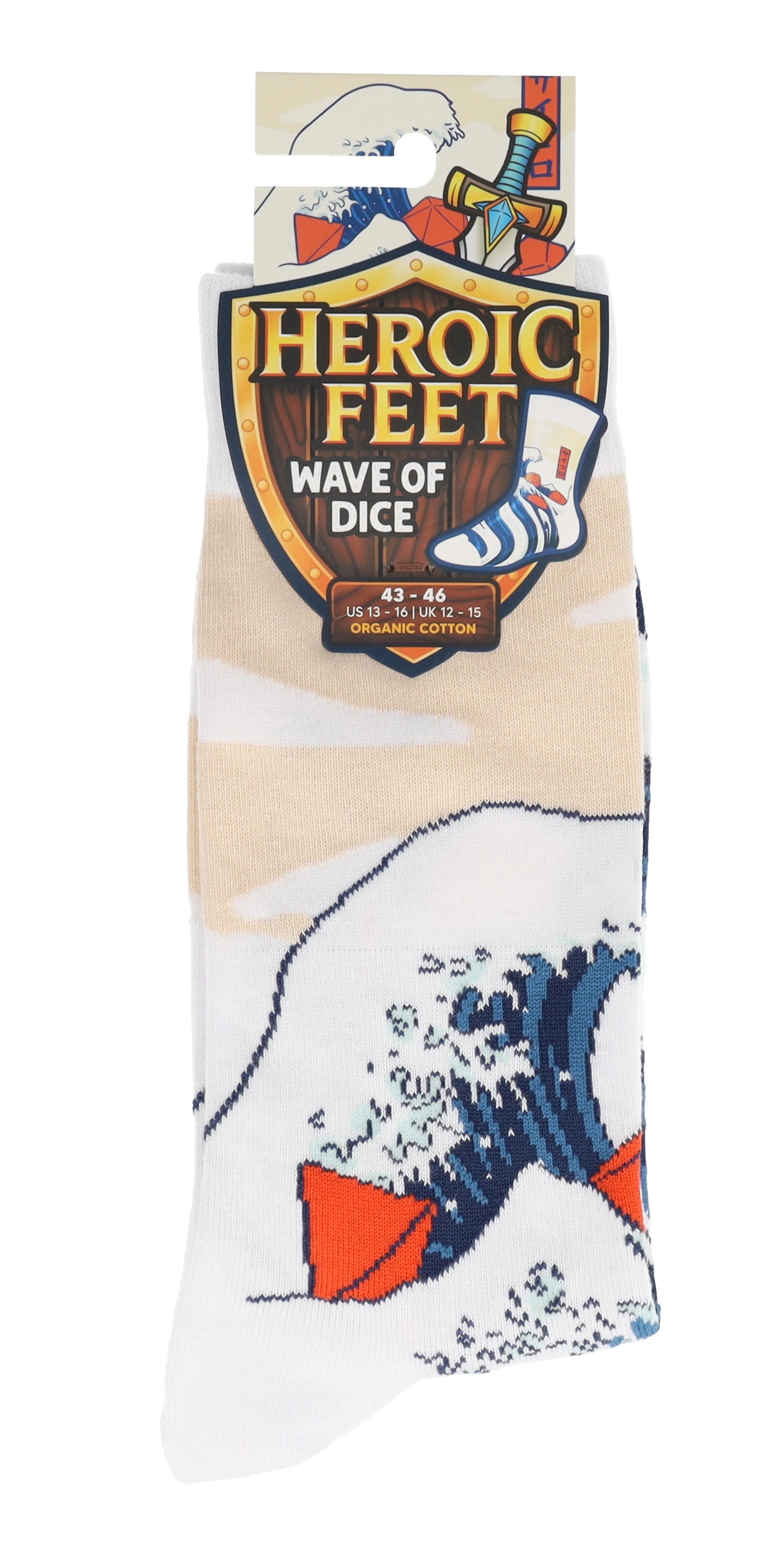 Wave of Dice Socks