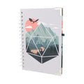 A d20 Scene Deluxe Notebook - Deluxe Notebook - GlassStaff