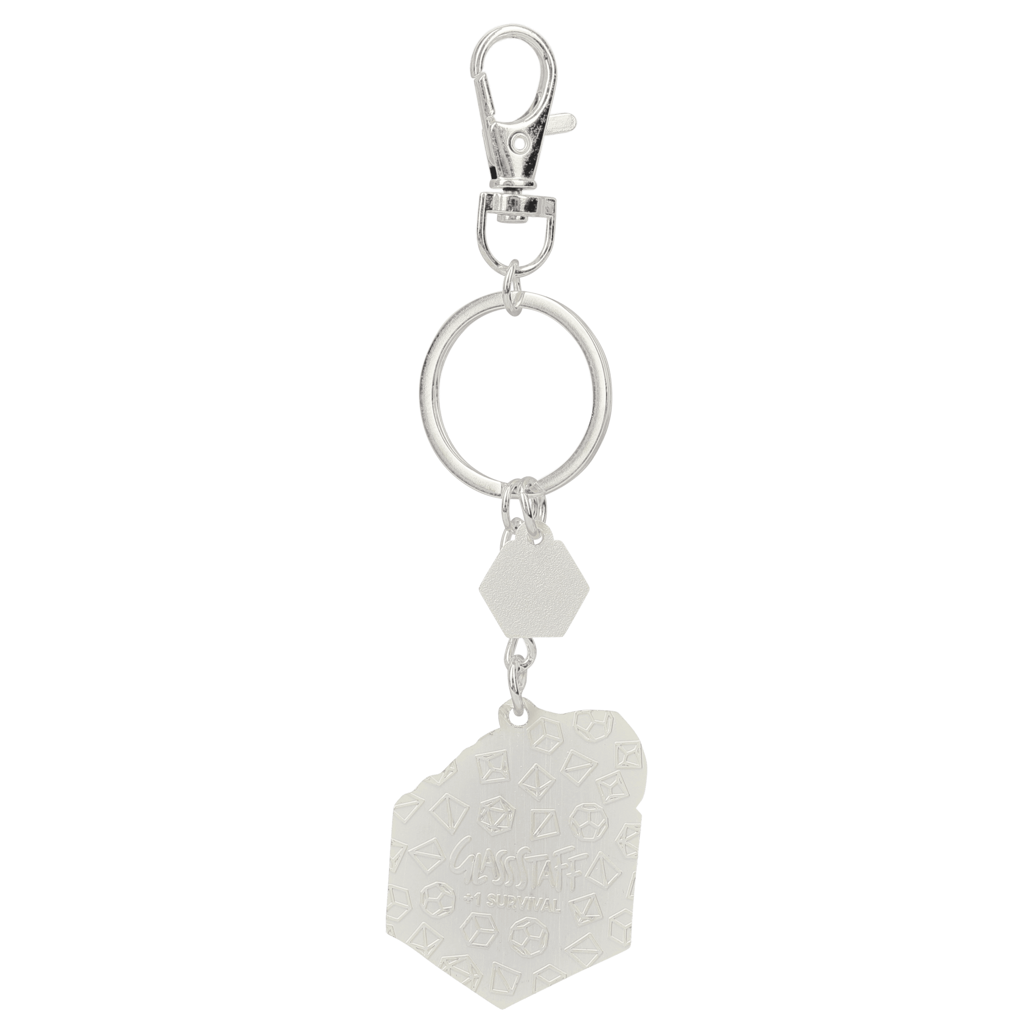 A d20 Scene Keychain - Keychain - GlassStaff