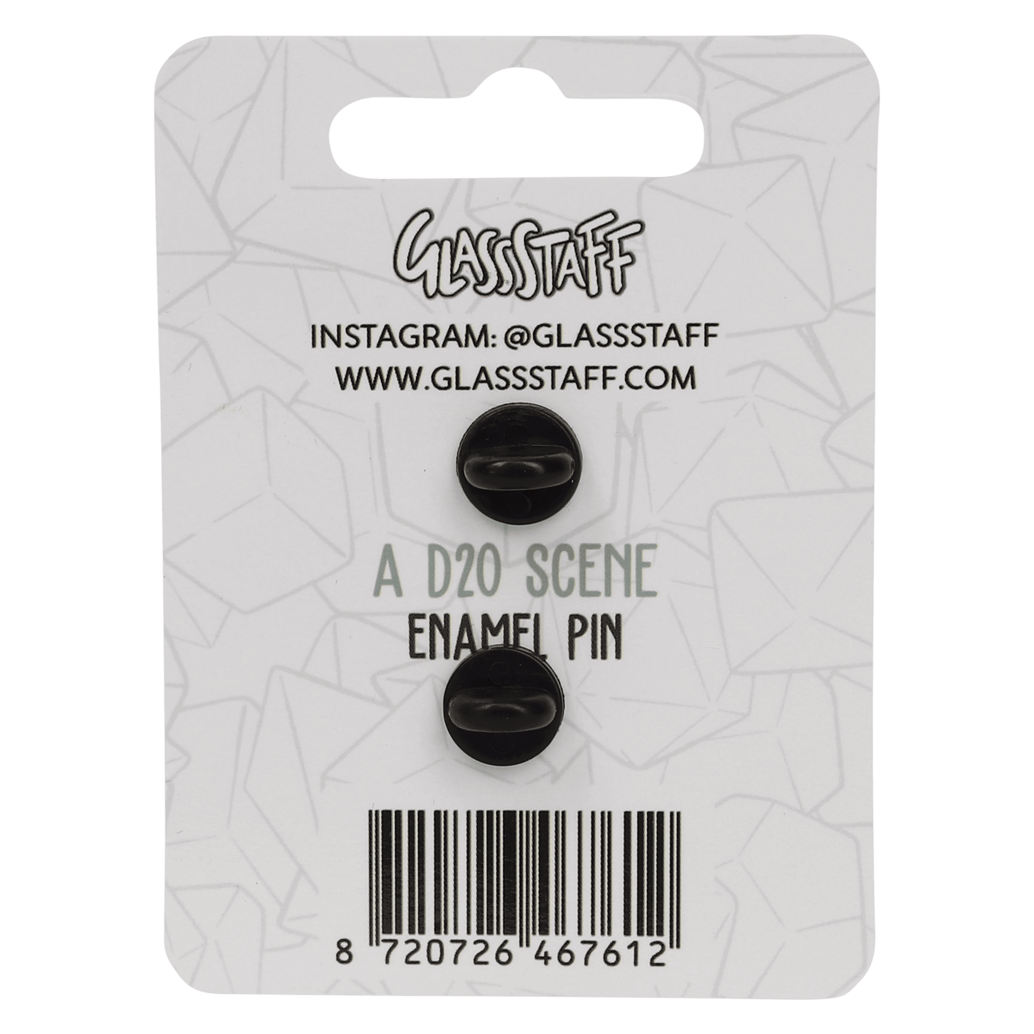 A d20 Scene Pin - Pin - GlassStaff