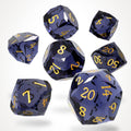 Amethystum Arcana Glass RPG dice set - RPG Dice Set - GlassStaff