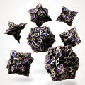 Arcane Alloy Metal RPG Dice Set - RPG Dice Set - GlassStaff