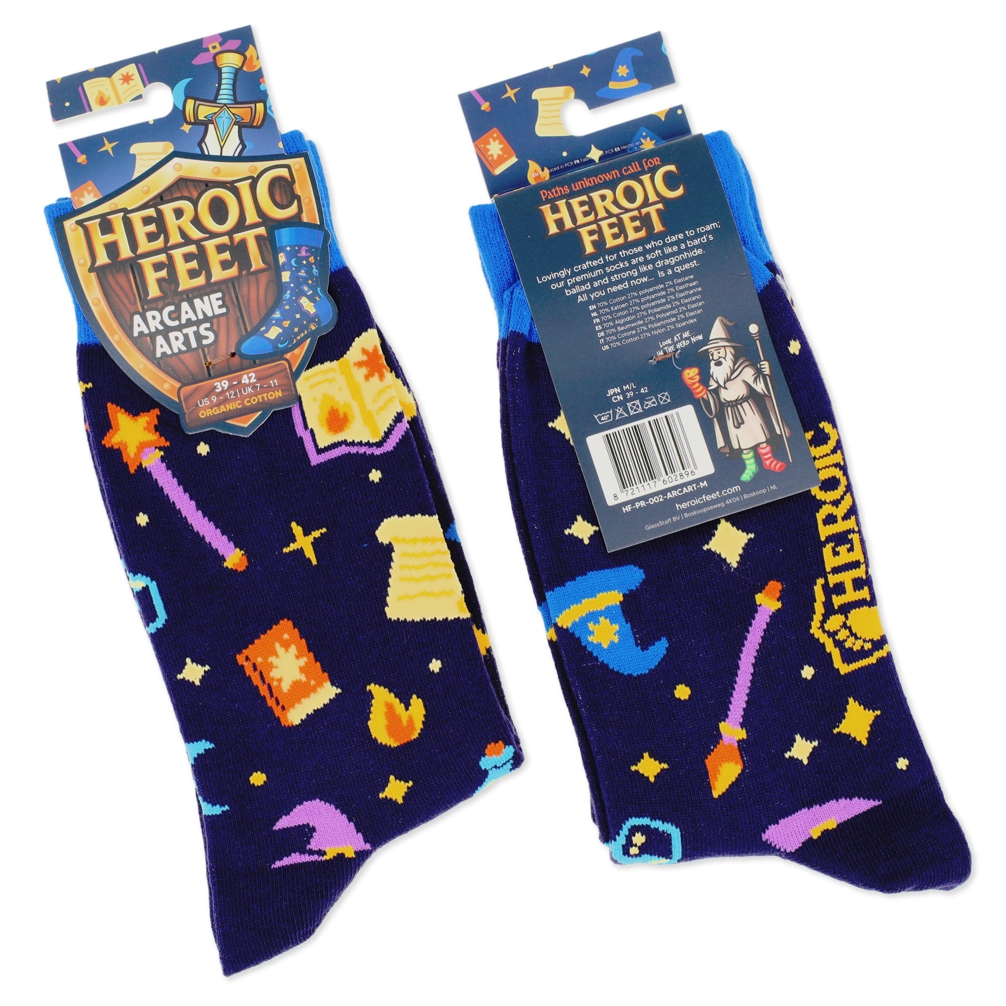 Arcane Arts Socks - Socks - GlassStaff