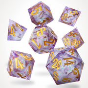 Arcane Sparkle Liquid Core RPG Dice Set - RPG Dice Set - GlassStaff