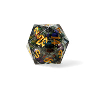 Beholden 33mm Floating Eyes D20 - 33mm D20 - GlassStaff