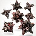 Brutal Bane Metal RPG Dice Set - RPG Dice Set - GlassStaff