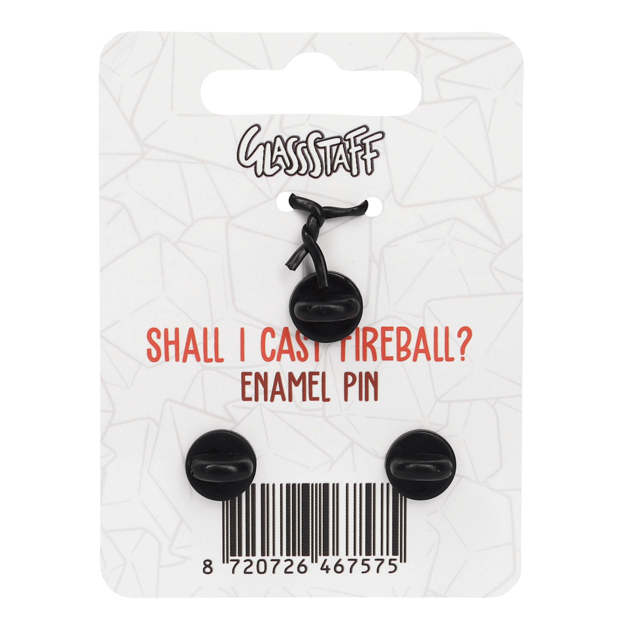 Casting Fireball Spinner Pin - Pin - GlassStaff