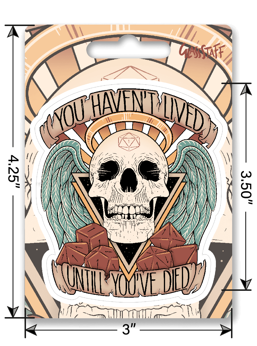 Character Death Sticker