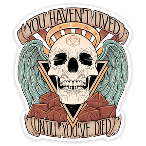 Character Death sticker