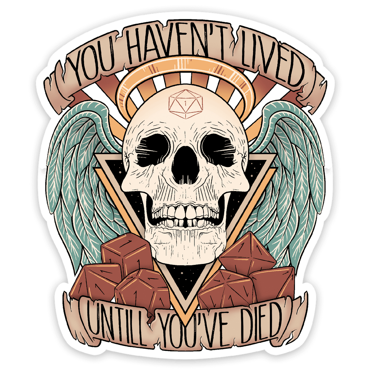 Character Death Sticker