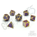 Charmheart Metal RPG Dice Set - RPG Dice Set - GlassStaff