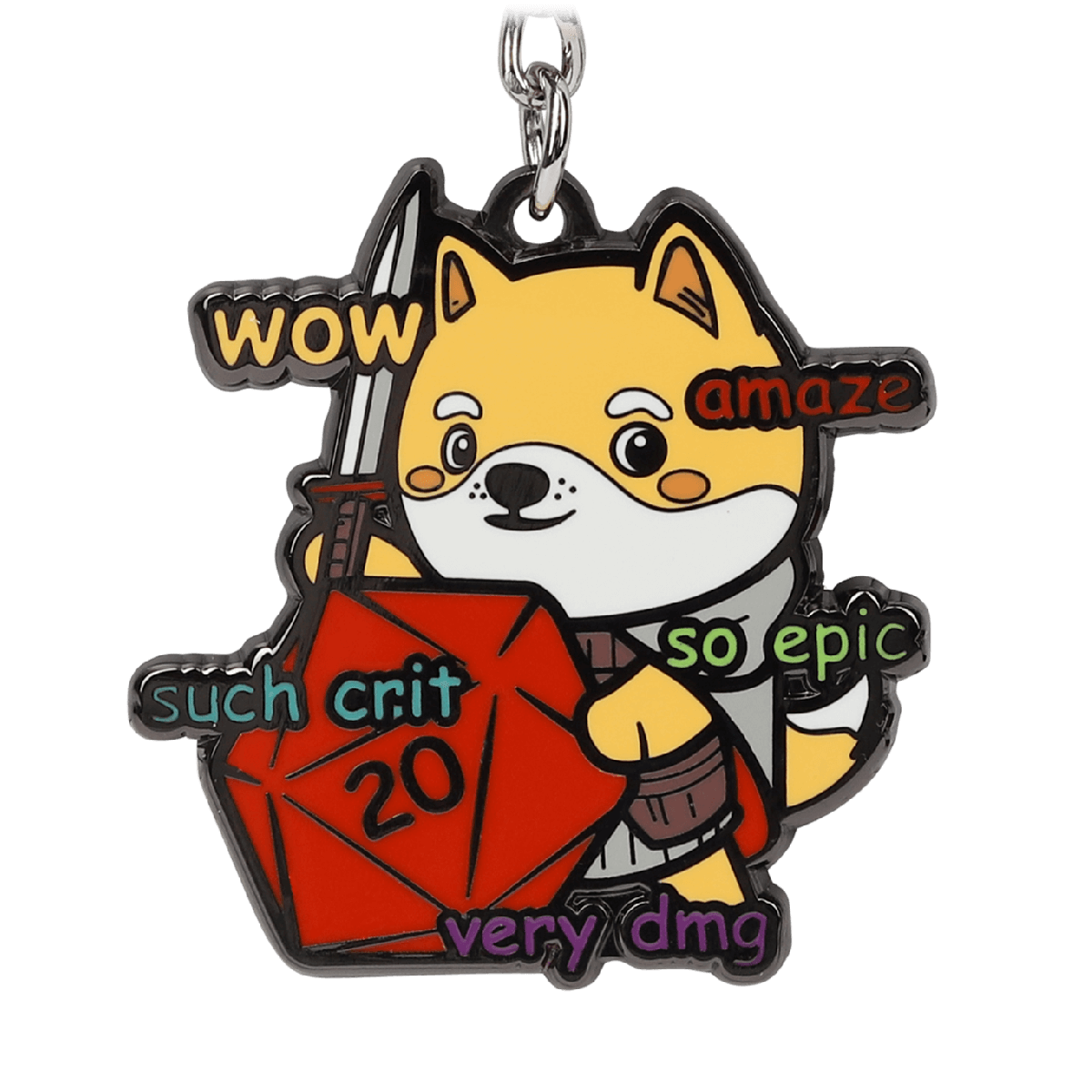 Much Crit Keychain