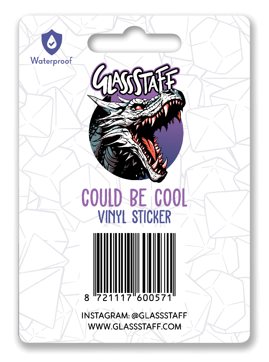 I Could be Cool Sticker