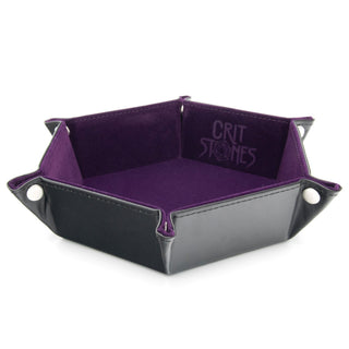 CritStones Foldable Dice Tray - CritStones Dice Accessories - GlassStaff