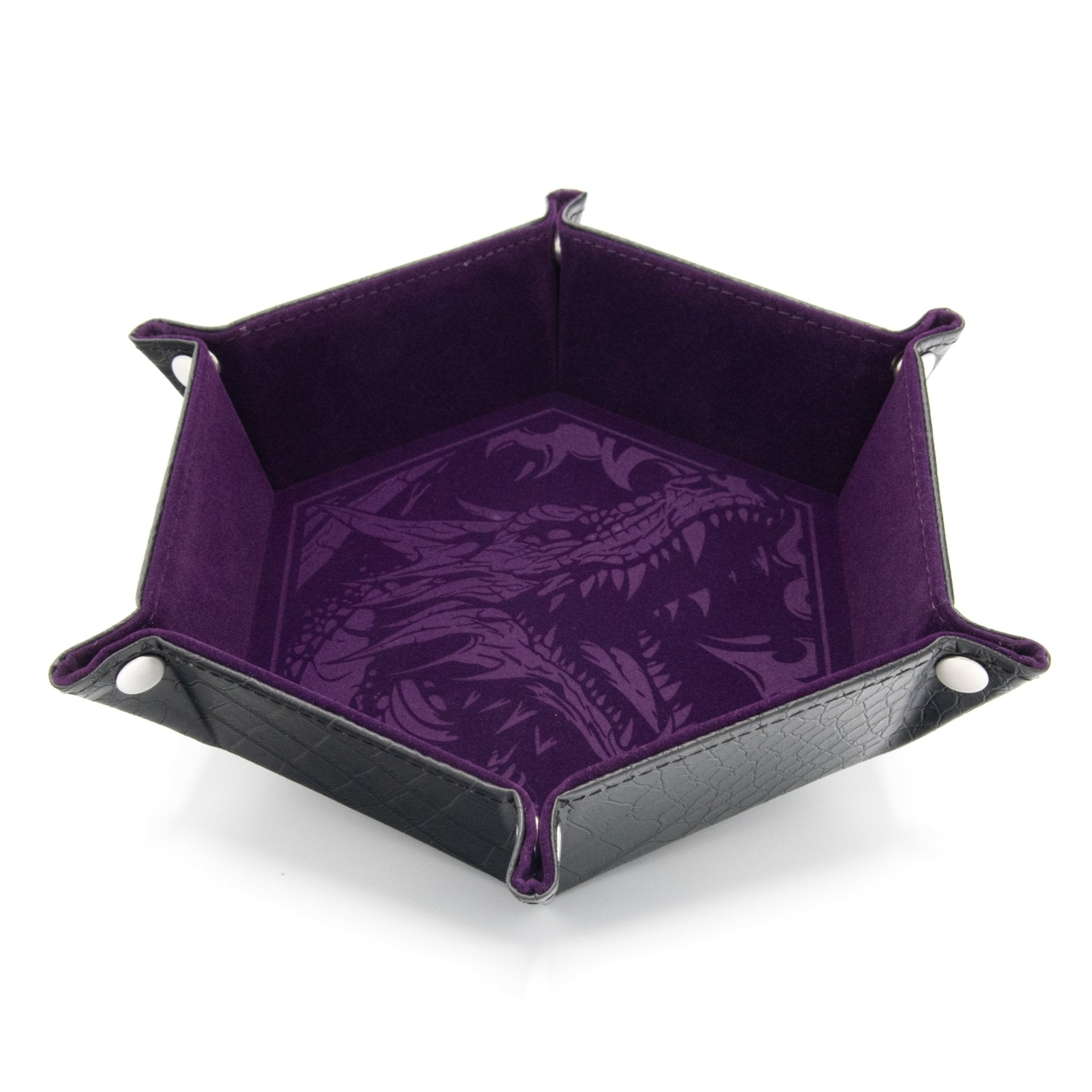 CritStones Foldable Dice Tray - Dragon Skin Edition - CritStones Dice Accessories - GlassStaff