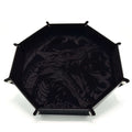 CritStones XL Octagonal Foldable Dice Tray - Dragon Skin Edition - CritStones Dice Accessories - GlassStaff