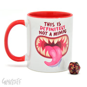Definitely Not A Mimic Gift Mug - Gift Mug - GlassStaff
