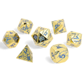 Divinity Unbound Metal RPG Dice Set - RPG Dice Set - GlassStaff